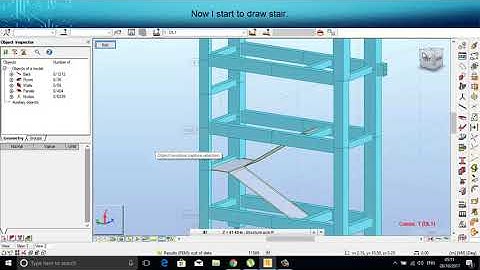Autodesk-How To Draw Stair In Robot Autodesk-YouTube