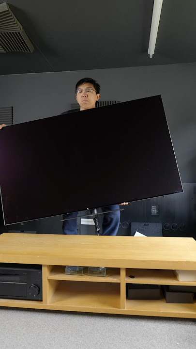 LG G4 OLED TV Unboxing