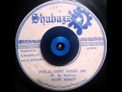 Ruddy Mowatt - Public Enemy Number One + Dub "SHABAZZ"