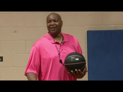 Derrick Coleman teaches basketball skills, more at camp