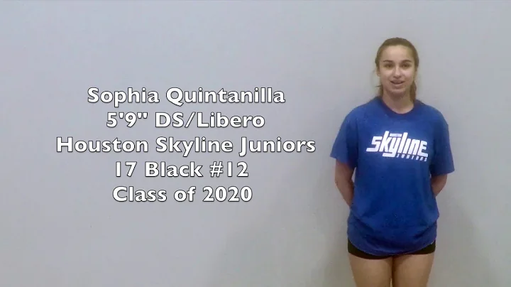 Sophia Quintanilla Skills Session