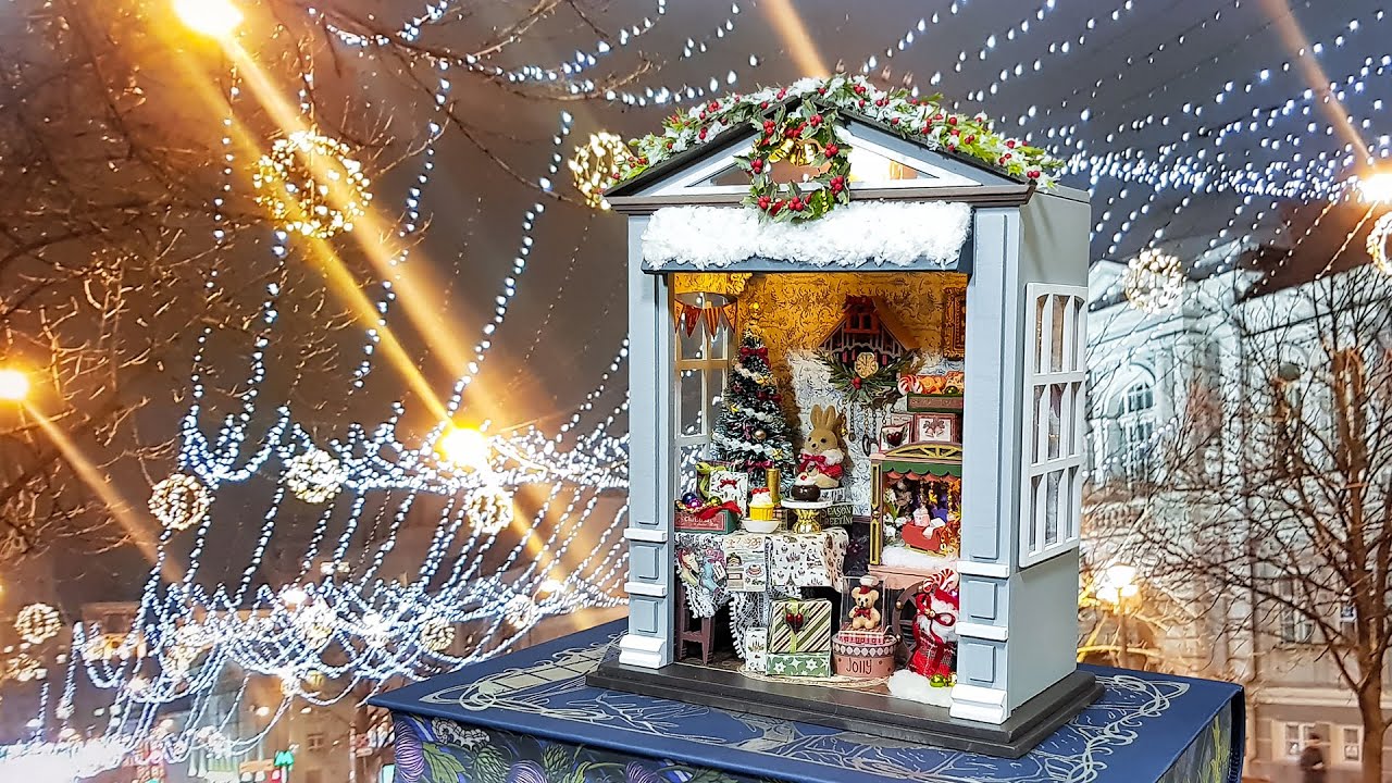 Joyful Gathering DIY miniature dollhouse kit CUTE ROOM Joyful Journey series