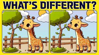 Famous 🧠🧩Spot the 3 Differences | Brain Workout 《A Little Difficult》 Profile