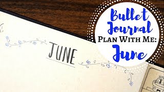 Plan With Me: June 2017 || BULLET JOURNAL