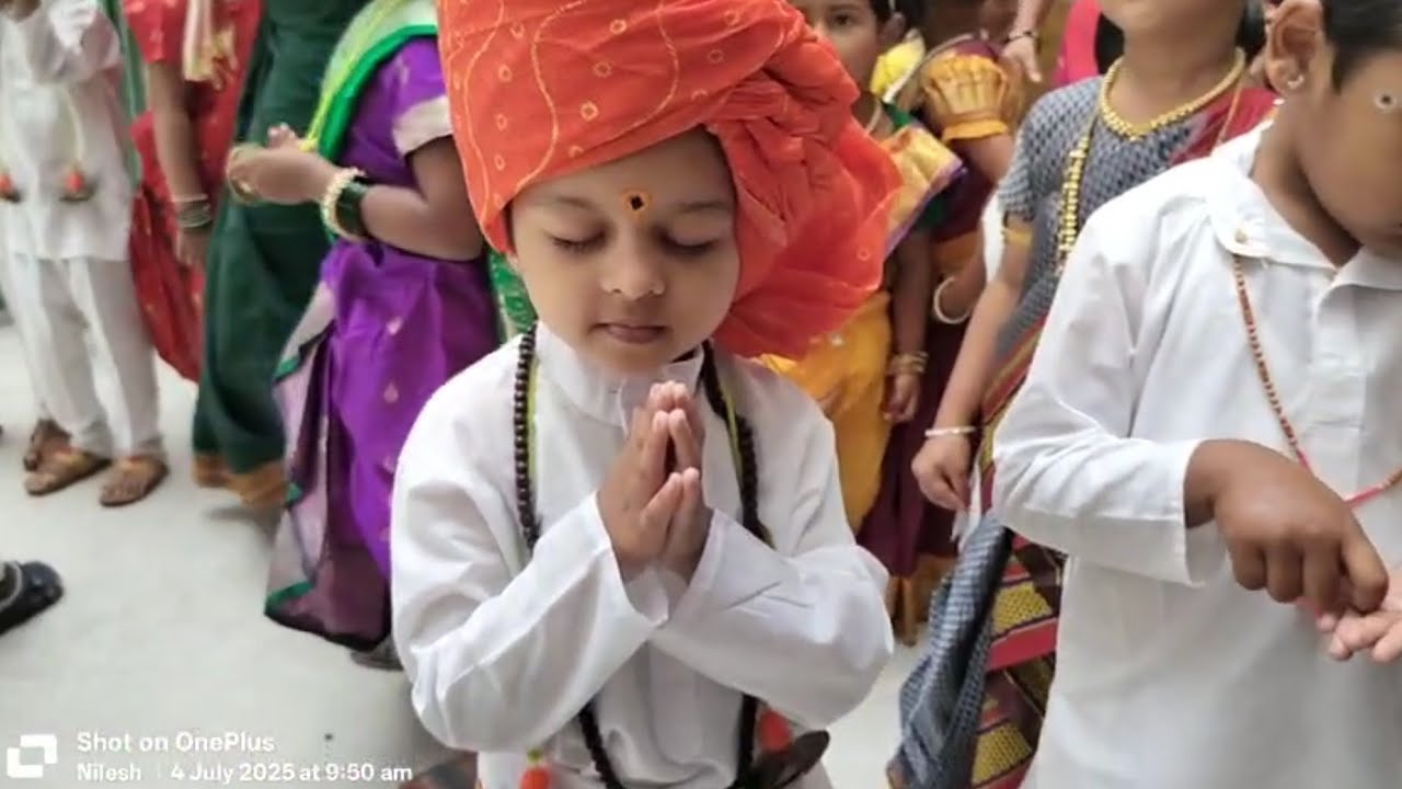 Ashadhi Ekadashi Celebration  at Subhadra International School ,Ashta