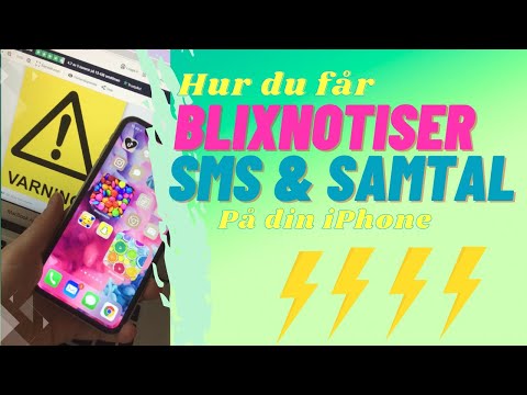 Video: Hur får jag min iPhone att blinka?