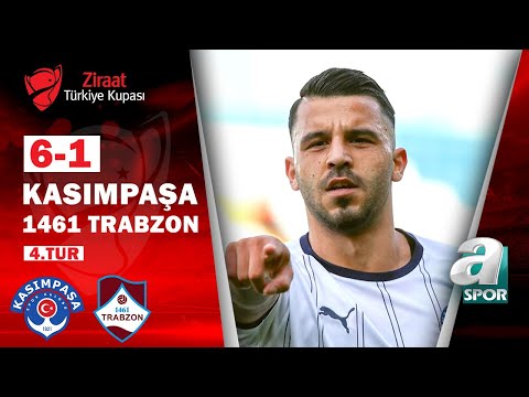 Kasımpaşa 6 -1 1461 Trabzonspor MAÇ ÖZETİ (Ziraat Türkiye Kupası 4. Tur Maçı) / A Spor / 08.11.2022