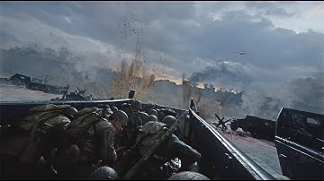 D - Day WWII | Call Of Duty (2017) | No HUD | RTX 3080 | 4K 60 FPS Ultra