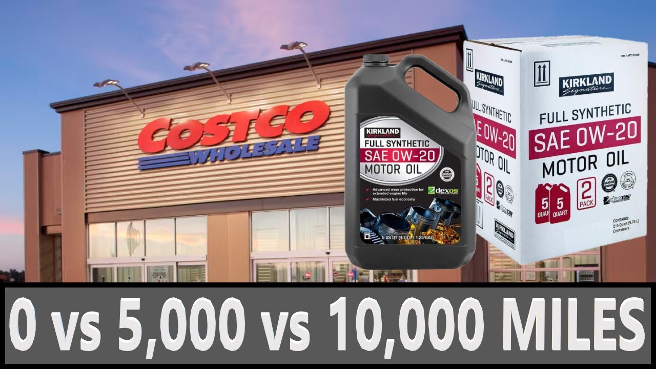 Costco Kirkland Motor Oil New Vs 5K Vs 10K Miles YouTube costco-kirkland-motor-oil-new-vs-5k-vs-10k-miles-youtube