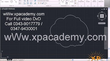 CLoud command use in autocad 2013 use in urdu