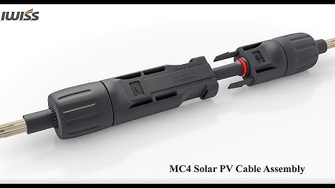IWISS Solar Crimping Tool Kit with Wire Cable Cutter, Stripper, MC3 MC4 Crimper and MC4 Connectors