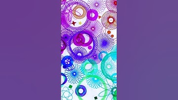 A spirograph is for drawing beautiful geometric patterns on a sheet of paper.