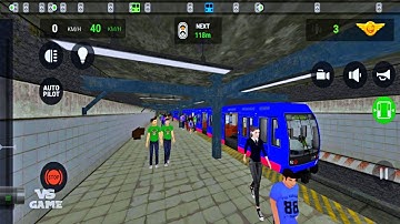 M200 Top Speed and Passenger Mode | Subway Simulator 3D Android Gameplay