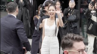 Cute Jennie from Blackpink at the Chanel Fashion Show in Paris