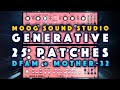 Moog sound studio dfam  mother32 generative patches demo