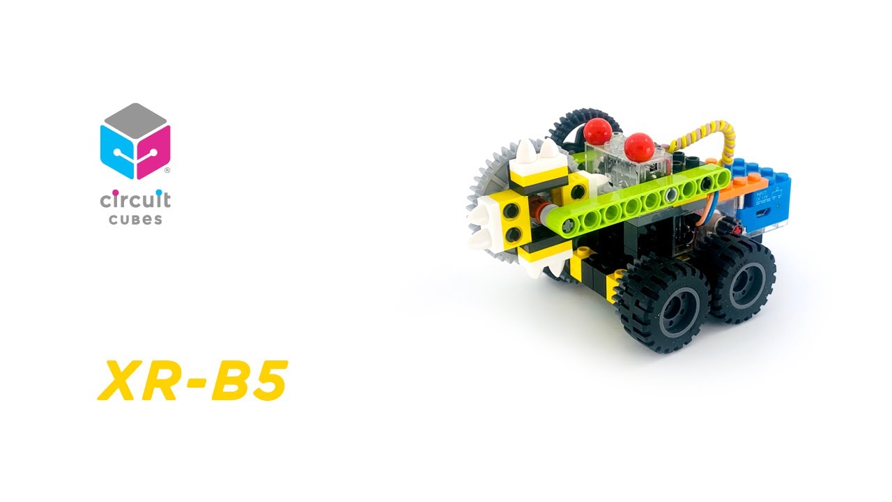 Robot Rumble Kit Circuit Cubes Robots Rumble Kit • XR-B5 - YouTube