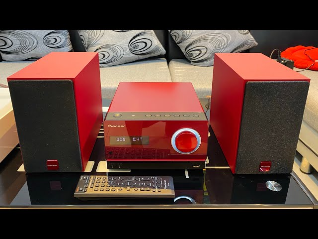 Pioneer X-CM35-R Bluerooth Đỏ Cực Đẹp - YouTube