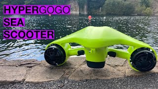 Snorkeling with Hyper GoGo Manta Sea Scooter - Unboxing and in water testing - 4k - 2022