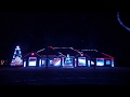 The Greatest Showman Christmas Lights House (Full show)