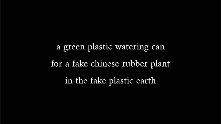 Fake Plastic Trees Lyric Video version - Lyric Video performance video thumbnail