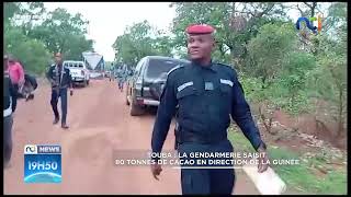 NCI Sport | Touba : la gendarmerie saisit 80 Tonnes de cacao en direction de la Guinée