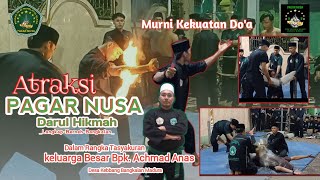 Atraksi Pagar nusa langkap Dalam Rangka Tasyakuran kediaman bpk. Achamd Anas Desa Kabbang Bangkalan