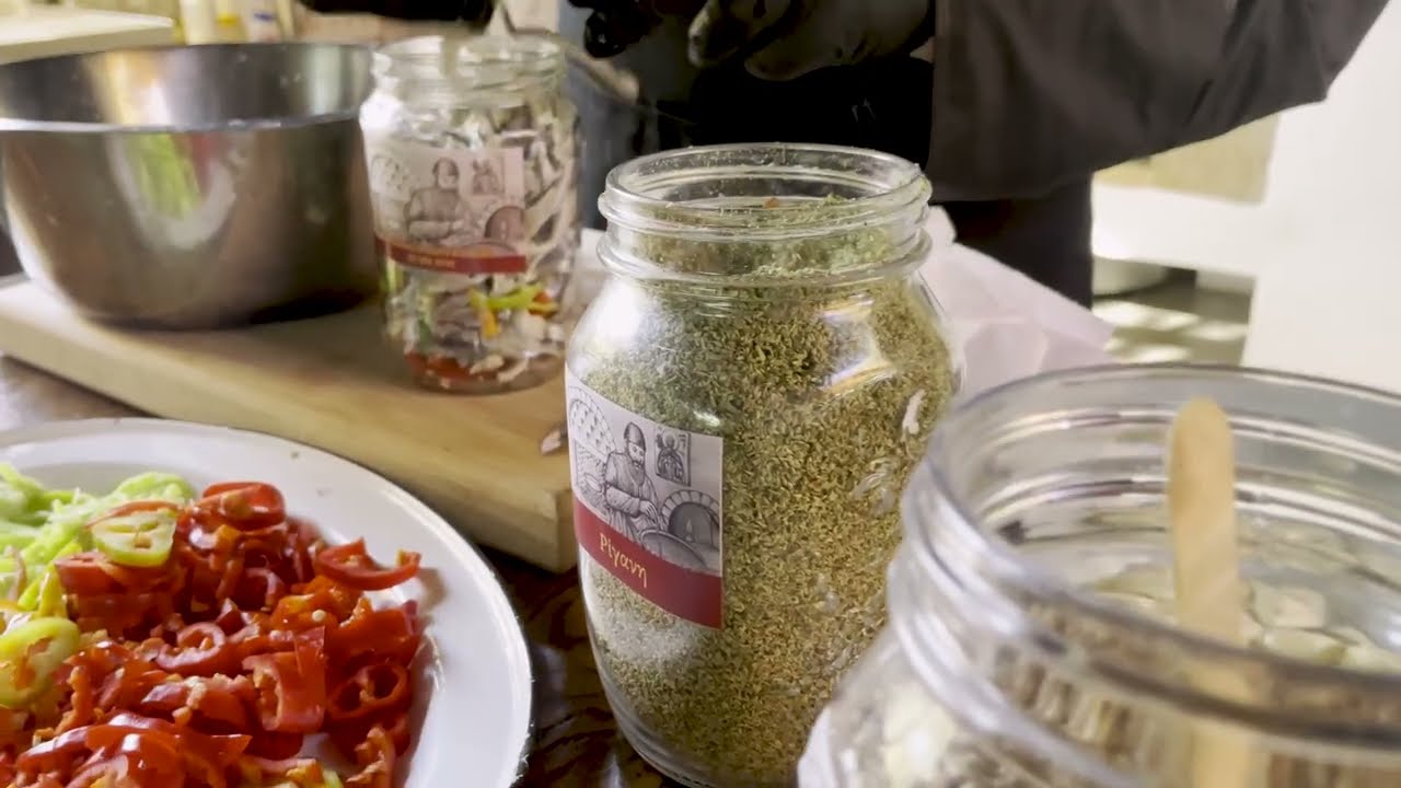 Αγιορείτικη συνταγή - Γαύρος μαρινάτος