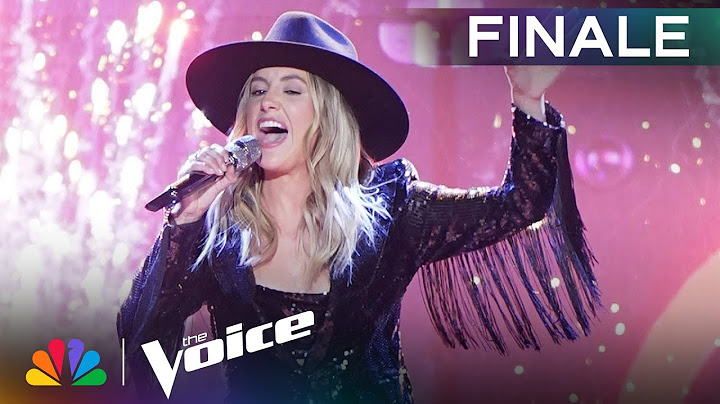 Lainey Wilson Performs "Hang Tight Honey" | The Voice Finale | NBC