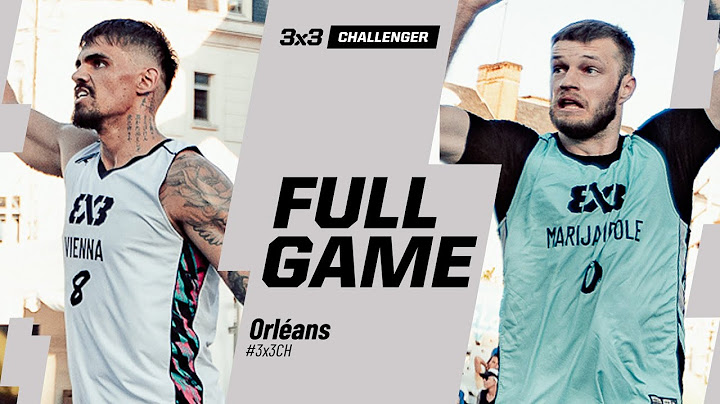 Vienna 🇦🇹 vs Marijampole MANTINGA 🇱🇹 | Full semifinal Game | FIBA 3x3 Orléans Challenger 2025