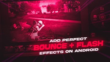 Add bounce + Flash effects with motion blur on your montages | alight motion tutorial | presets