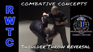 COMBAT AIKIDO - Shoulder throw reversal!