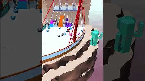 Bridge Race All Levels Gameplay Android,ios Levels 1215 #Shorts