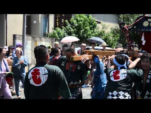 平成27年 （2015年）八坂祭り 本住町 町内神輿