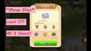 Merge Elves **Level 177** All 3 Stars! screenshot 5