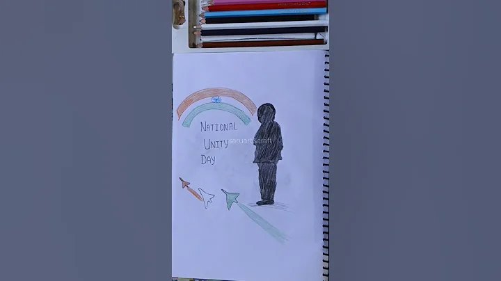 national unity day drawing #shorts#trending #viral #youtubeshorts #art #kidsart #kidslearning #unity