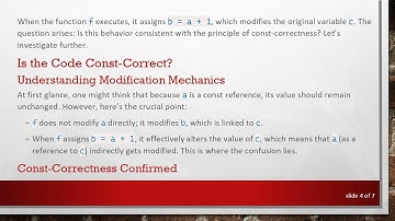 Understanding const Reference Arguments in C+ + : A Deep Dive into const-correctness