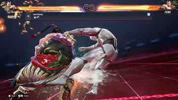 Tekken 8 - Feng Wei Full Move List (Launch Version)