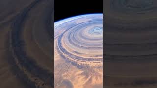 Eye of the Sahara Rishat Structure, Mauritania  #earthfromspace #satellites #spacetech