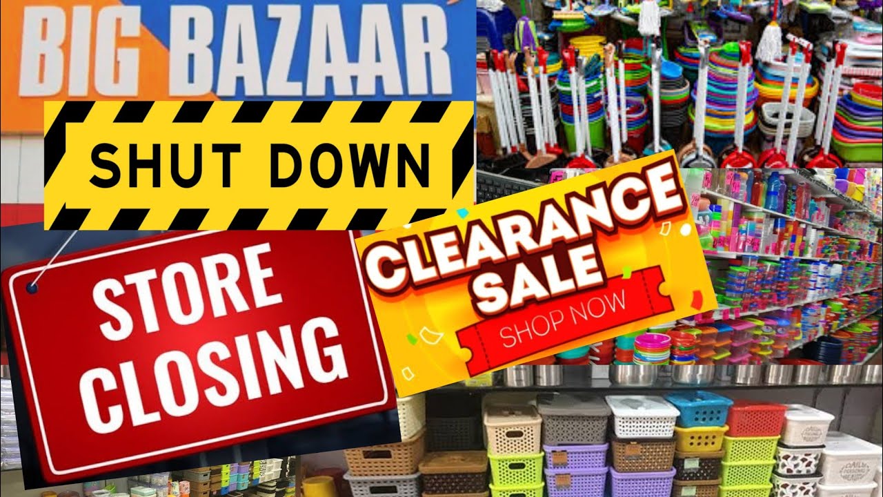 Big Bazaar Latest Stock Clearance Sale || Big Bazaar Shutting Down Latest Video || Big Bazaar Offers