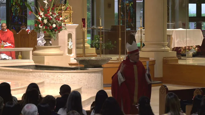 Cardinal Dinardo Homily for Confirmation mass 5 13...