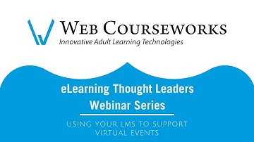 Using Your LMS to Support Your Virtual Events
