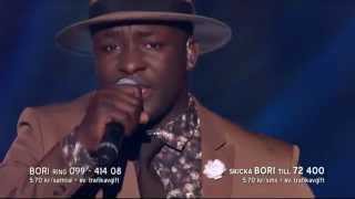 Video voorbeeld van "Bori Shoyebo - End of the road - Idol Sverige (TV4)"