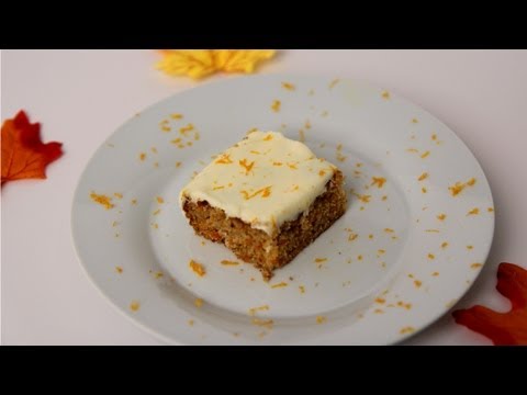 Carrot Cake Bars Recipe - Laura Vitale - Laura in the Kitchen Episode 465