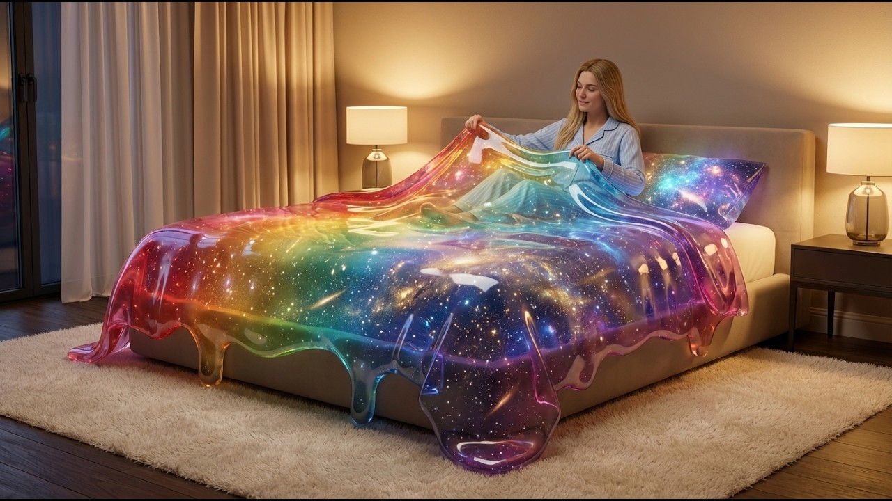 Your Dream Bed Selection 🌈 Oddly Relaxing AI ASMR