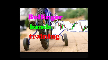 Bollinger bands as a training tool: Stock chart technical indicators for beginners & expert traders