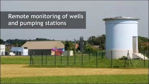 Telemetry drinking water network water cycle