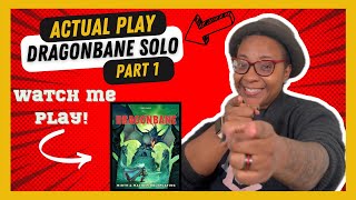 You NEED To See This!  Solo ACTUAL Play of Dragonbane Rpg