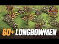 Full longbowmen in a tournament game