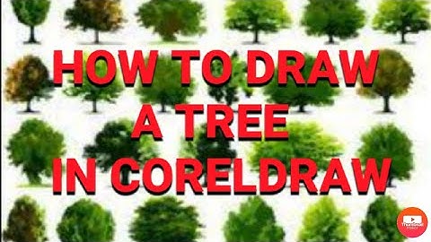 How to make Tree in Corel draw simple steps