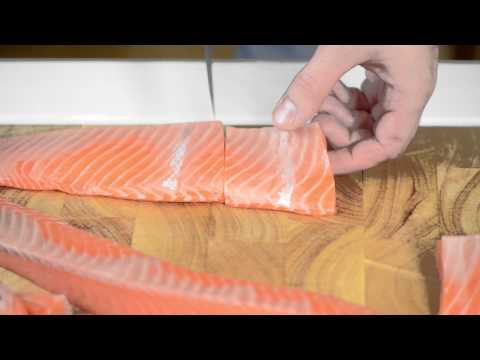 Wideo: Jak Pokroić Ryby Na Sushi